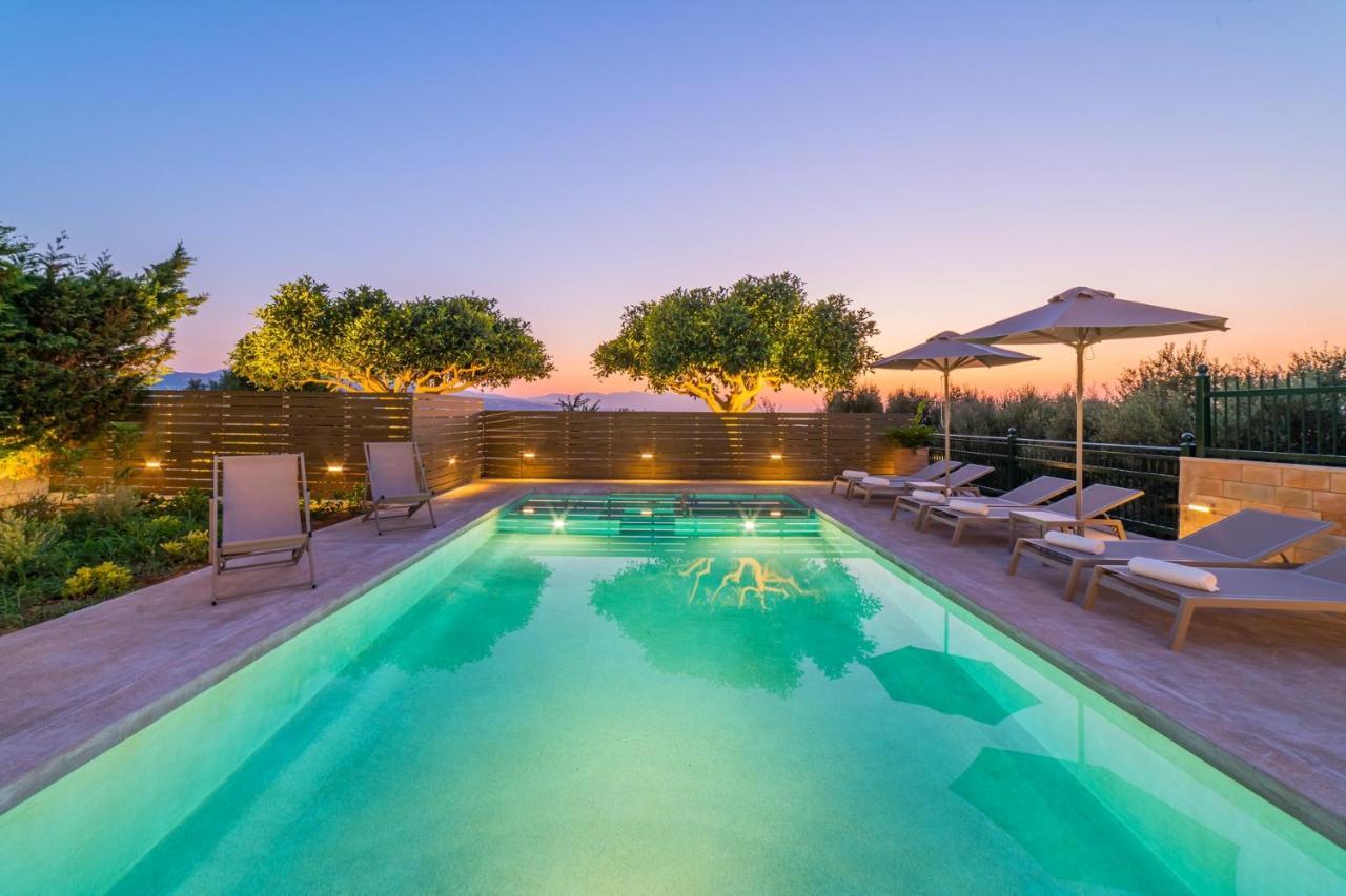 Estella Villa With Pool, Children Area, Bbq & Magnificent Views! Asterion Екстер'єр фото