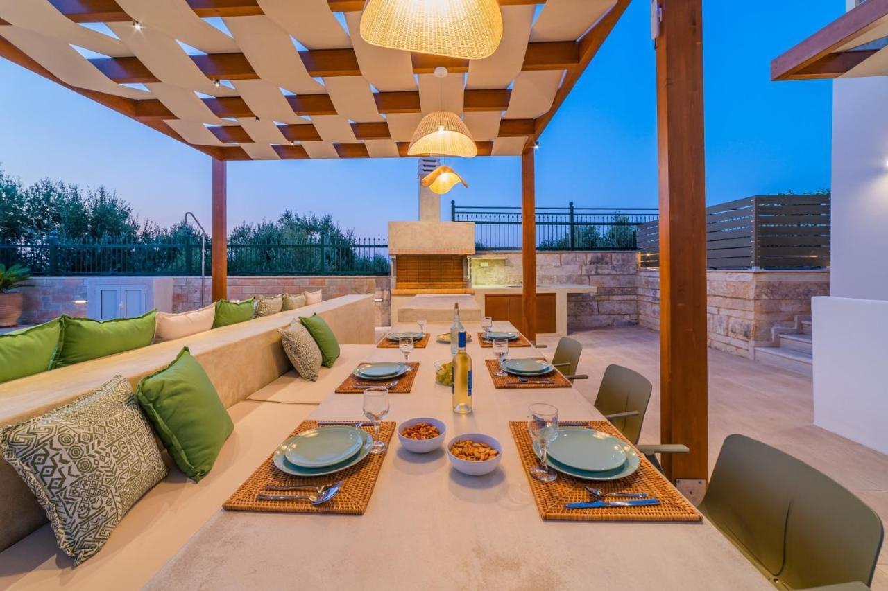 Estella Villa With Pool, Children Area, Bbq & Magnificent Views! Asterion Екстер'єр фото