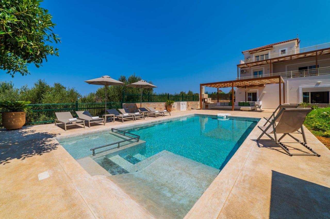 Estella Villa With Pool, Children Area, Bbq & Magnificent Views! Asterion Екстер'єр фото