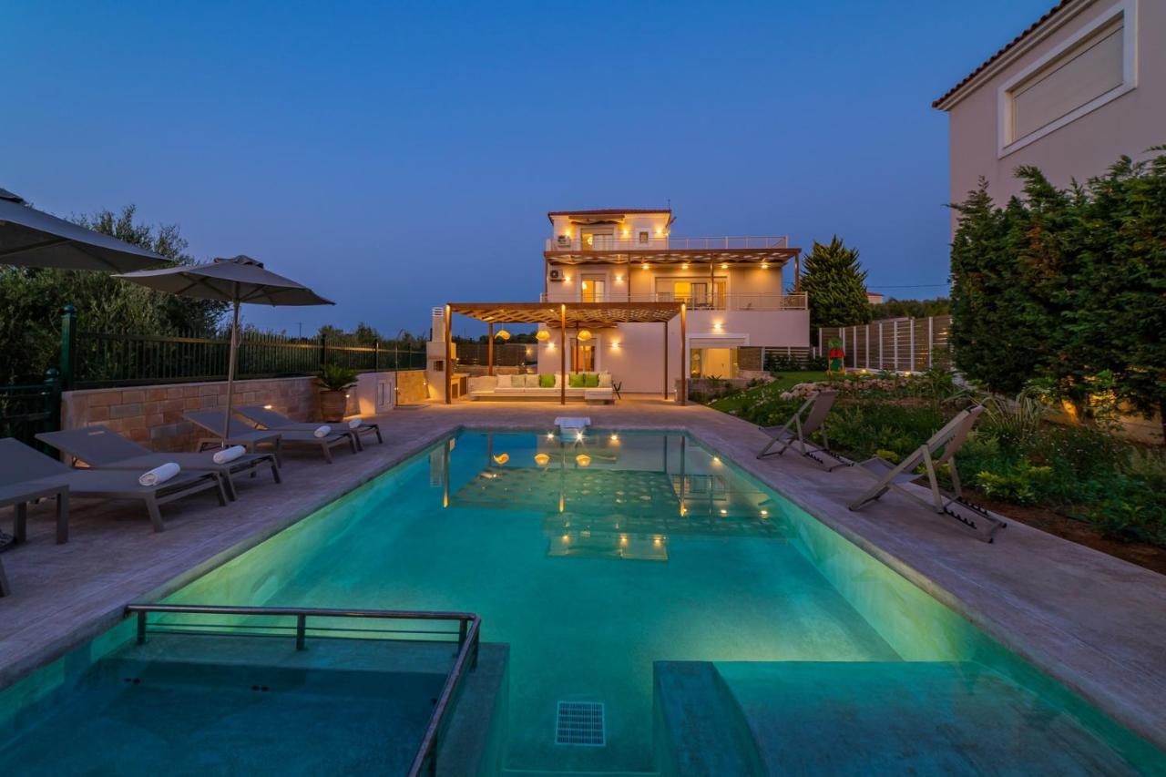 Estella Villa With Pool, Children Area, Bbq & Magnificent Views! Asterion Екстер'єр фото