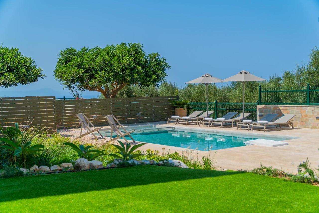 Estella Villa With Pool, Children Area, Bbq & Magnificent Views! Asterion Екстер'єр фото