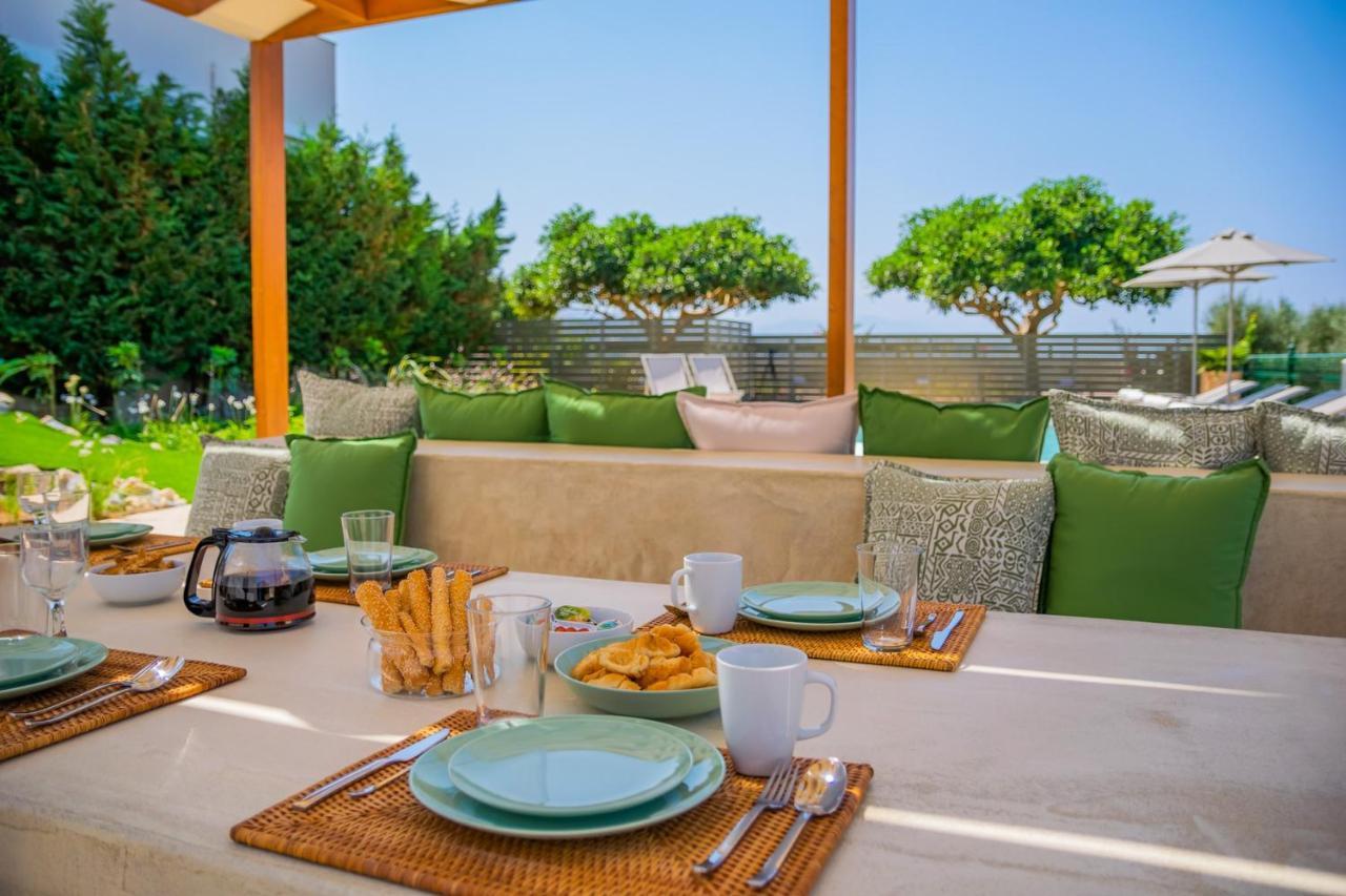 Estella Villa With Pool, Children Area, Bbq & Magnificent Views! Asterion Екстер'єр фото