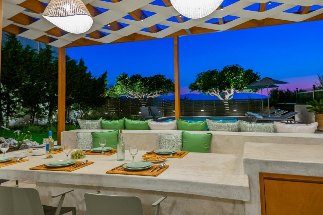 Estella Villa With Pool, Children Area, Bbq & Magnificent Views! Asterion Екстер'єр фото