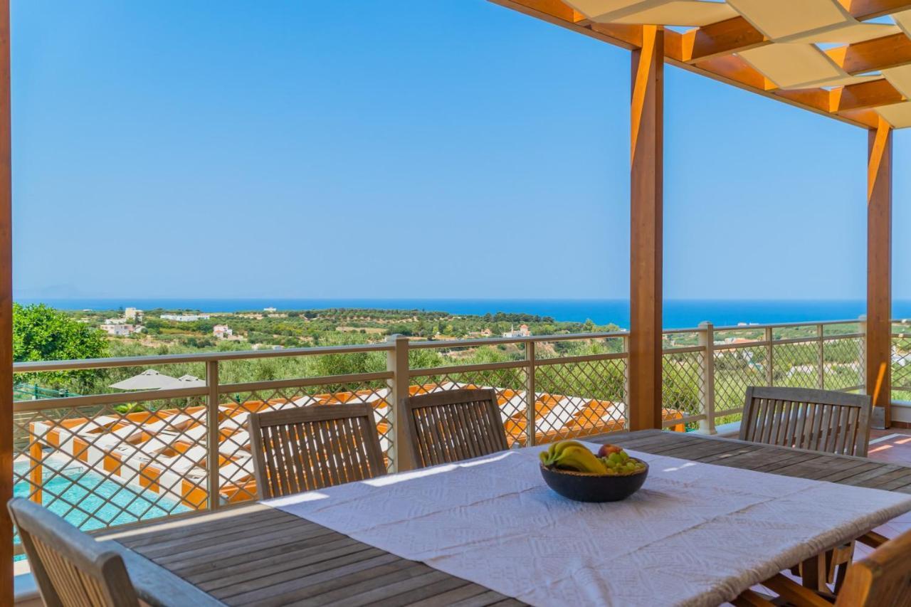 Estella Villa With Pool, Children Area, Bbq & Magnificent Views! Asterion Екстер'єр фото