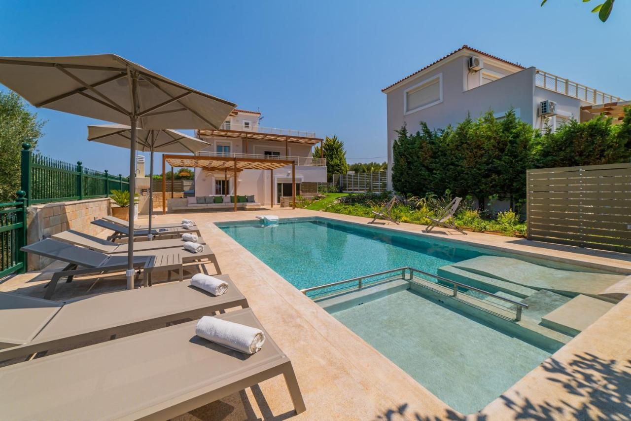 Estella Villa With Pool, Children Area, Bbq & Magnificent Views! Asterion Екстер'єр фото