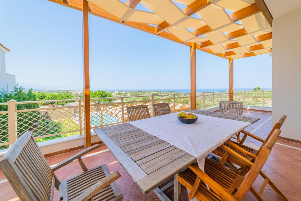 Estella Villa With Pool, Children Area, Bbq & Magnificent Views! Asterion Екстер'єр фото